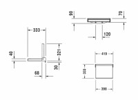 DURAVIT OPENSPACE ASIENTO DUCHA